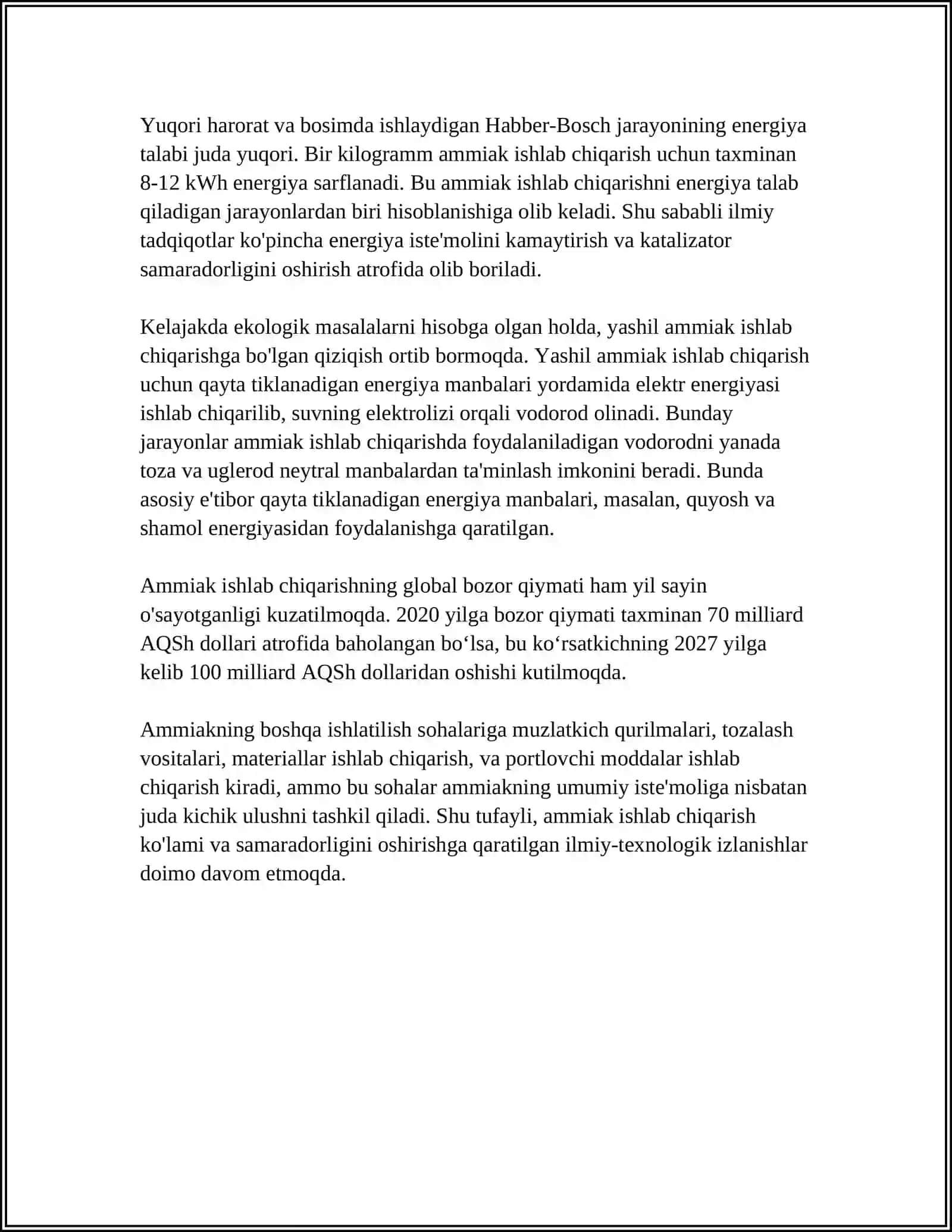 O'ZKIMYO SANOAT MAJUMOSIDAGI ISHLAB CHIQARILADIGAN MAHSULOTLAR 4