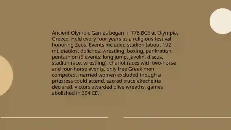 Tarixi Olimpiya O'yinlari 4