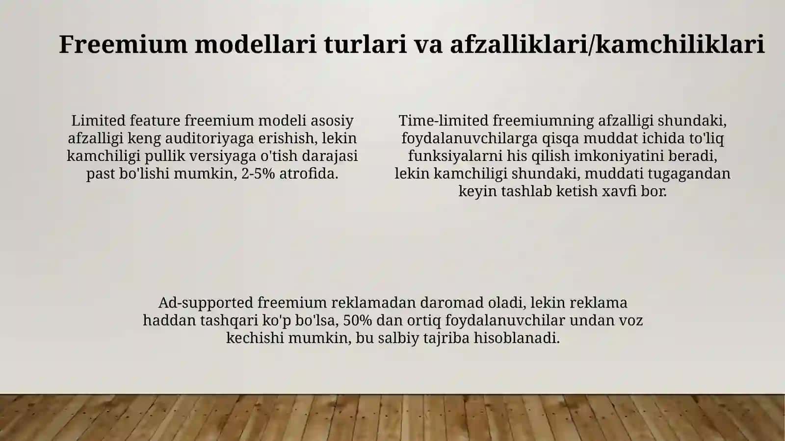 Freemium modellari: Ta'rif va mohiyat 4