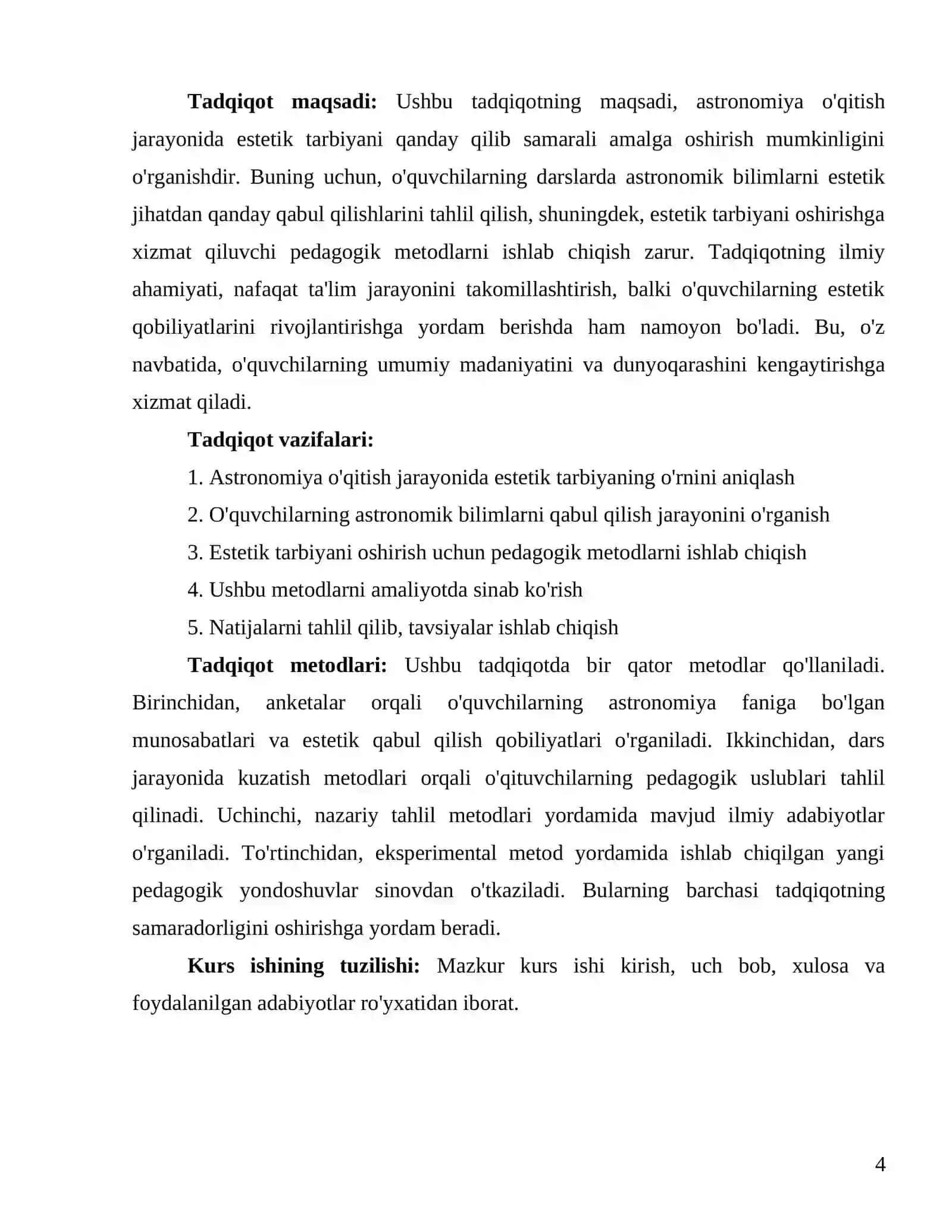 Astronomiya o‘qitishda estetik tarbiya muammolari 4