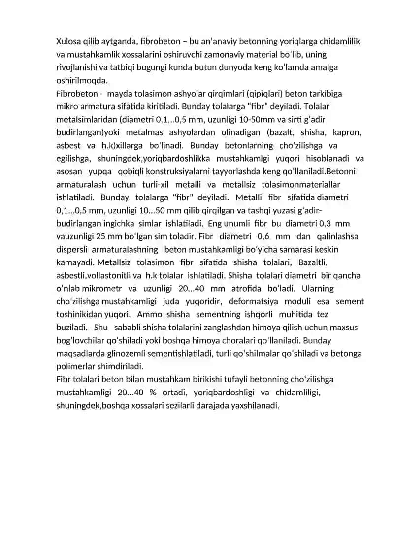 Zamonaviy qurilish materiallari xossalari va ularni sinash usullari 4