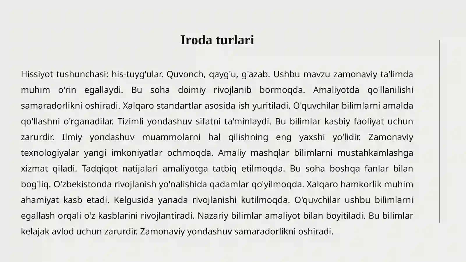 Iroda va hissiyot 4