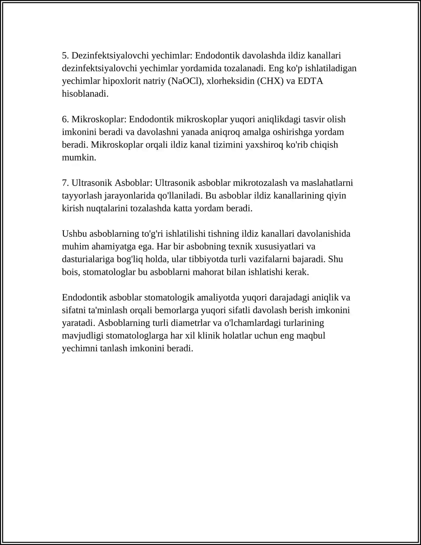 STOMATALOGIYADA ENDODONTIK ASBOBLAR TASNIFI 4