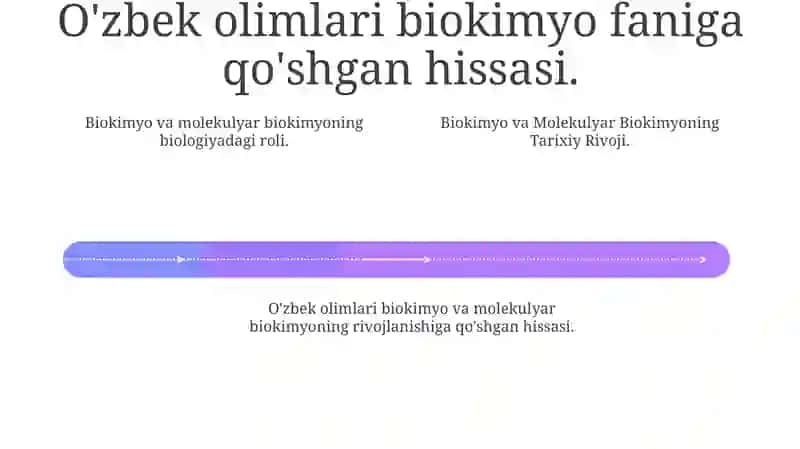 Biokimyo va Molekulyar Biokimyo: Biologiyadagi Muhim Rol 4