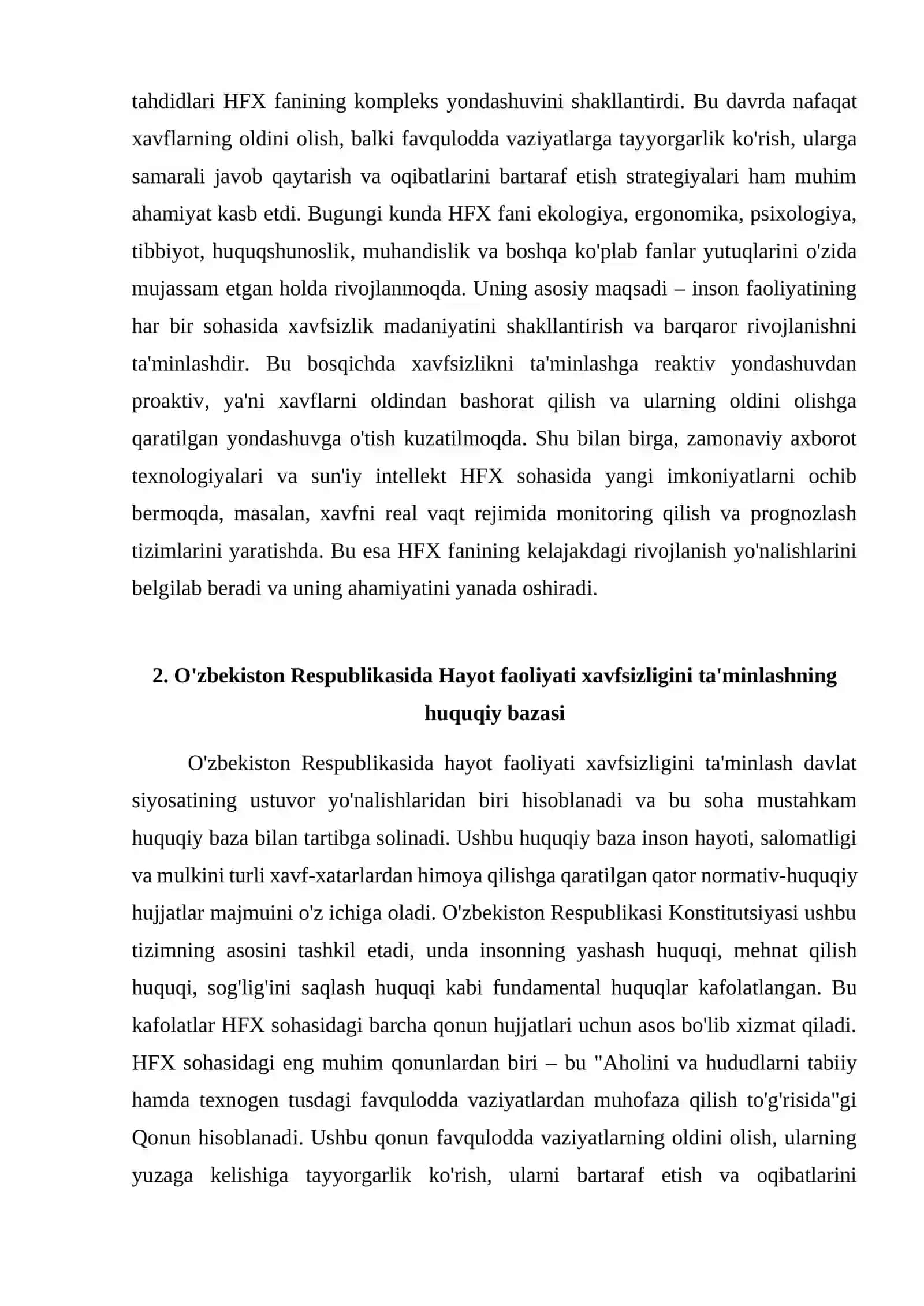 Hayot faoliyati xavfsizligi fanining tashkiliy va huquqiy asoslari 4