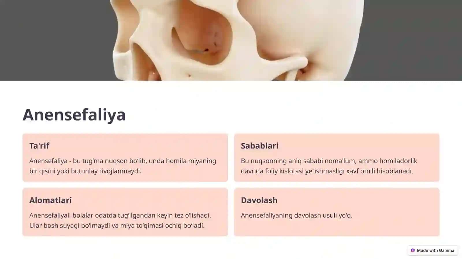Markaziy Nerv Tizimi Tugʻma Rivojlanish Nuqsonlari 4