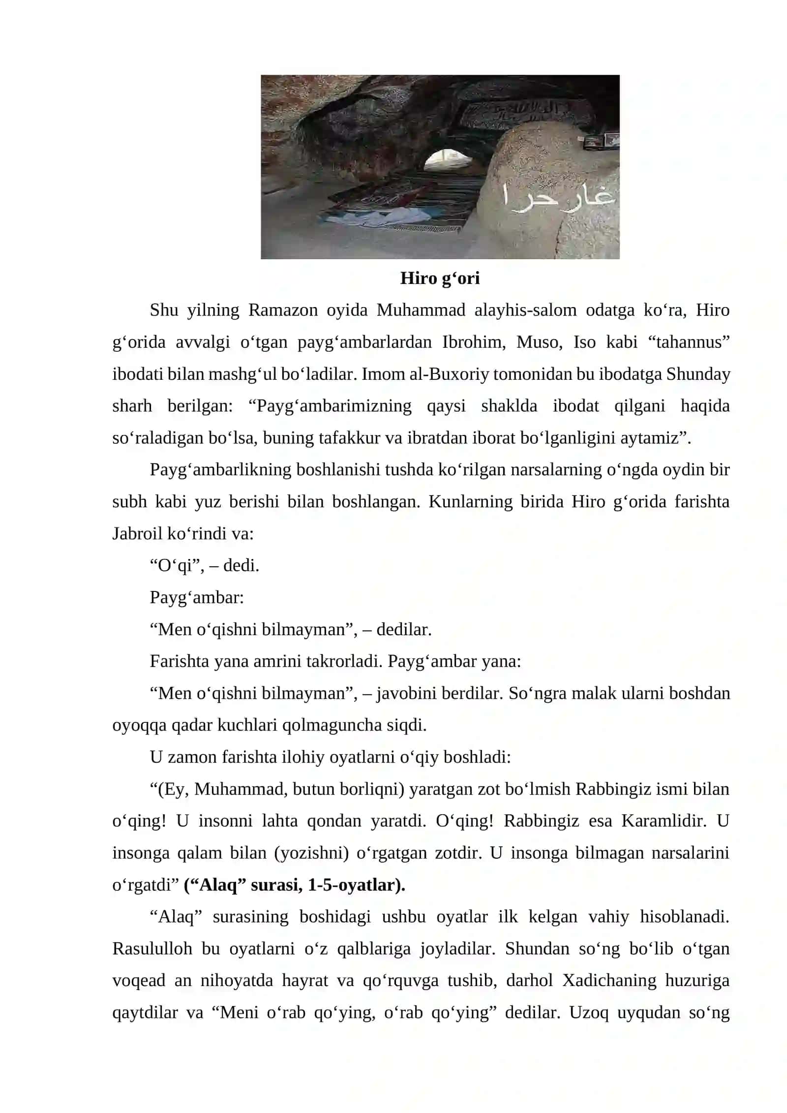 ISLOM DINI TARIXI VA MOHIYATI 4