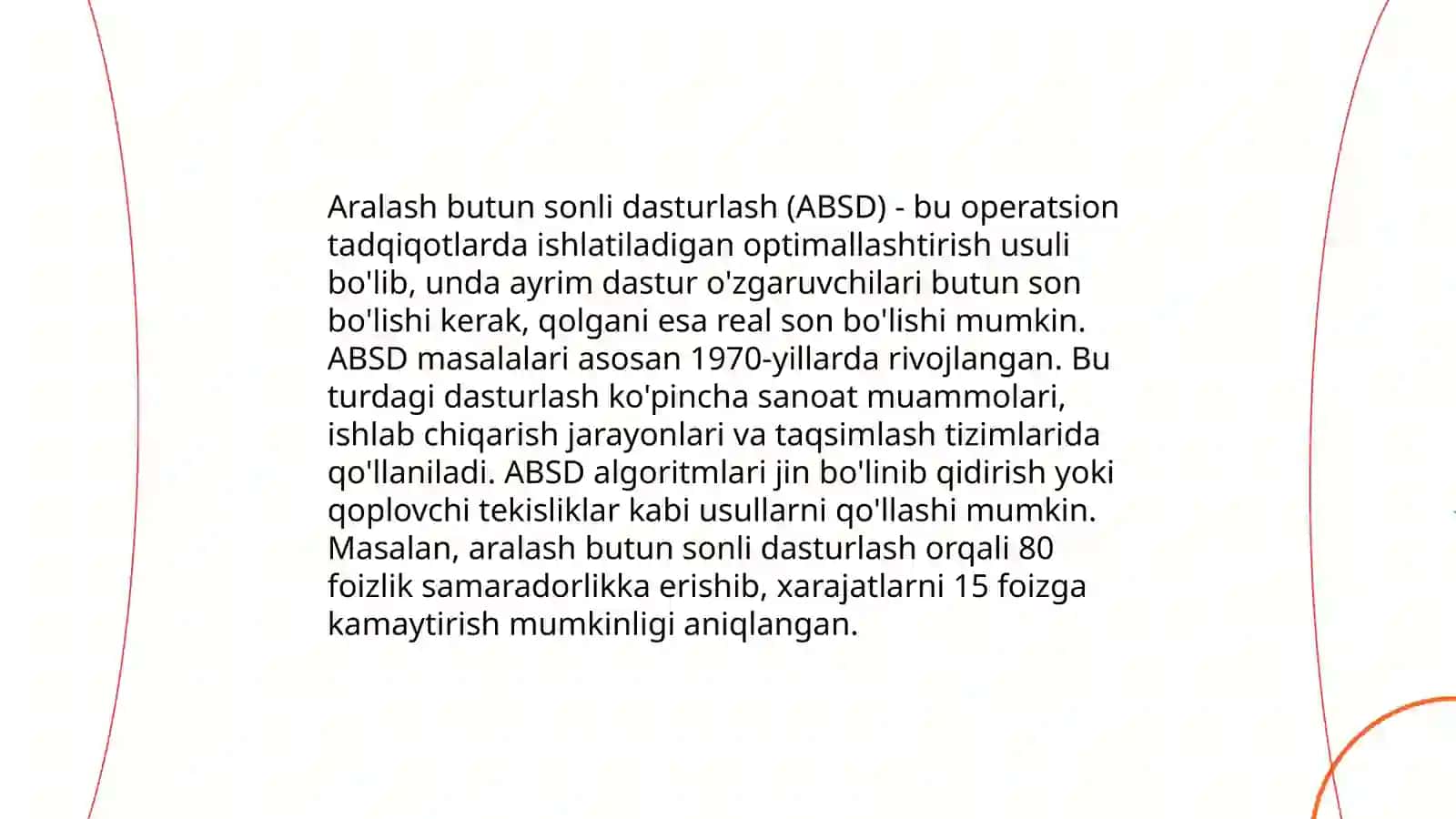 Butun sonli chiziqli dasturlash 4