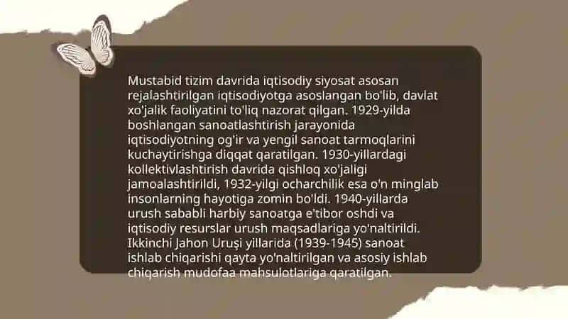 Mustabid tizimi davri 4