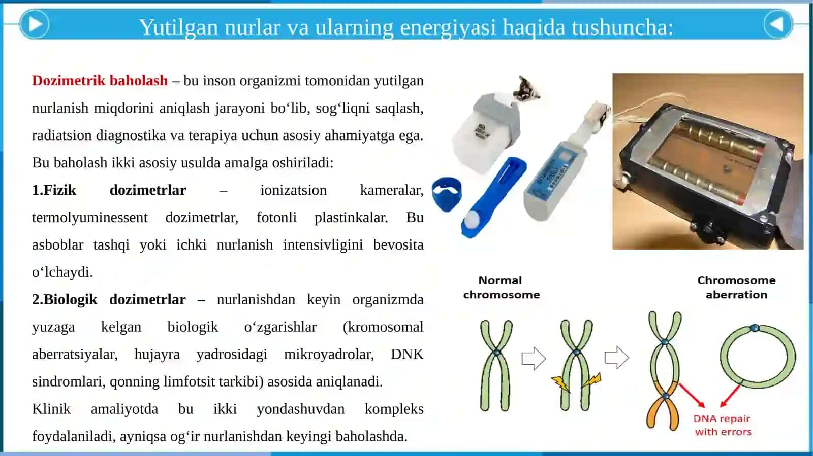 Yutilgannurlar va ularning energiyasi haqida tushuncha 4