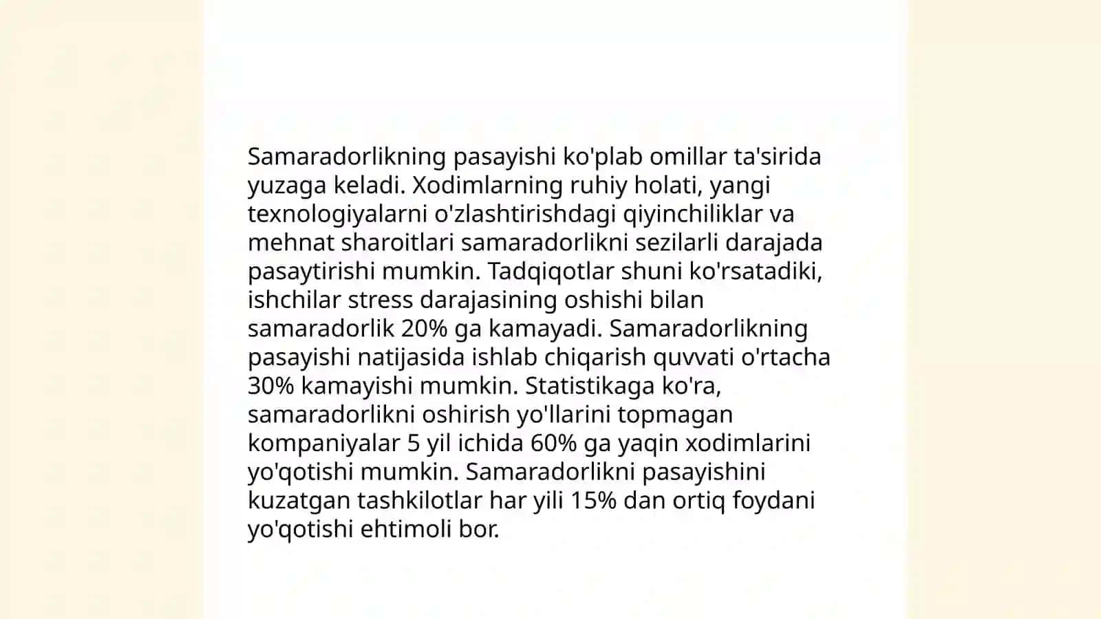 Milliy iqtisodiyotda ma’muriy buyruqbozlik tizimining oqibatlari 4