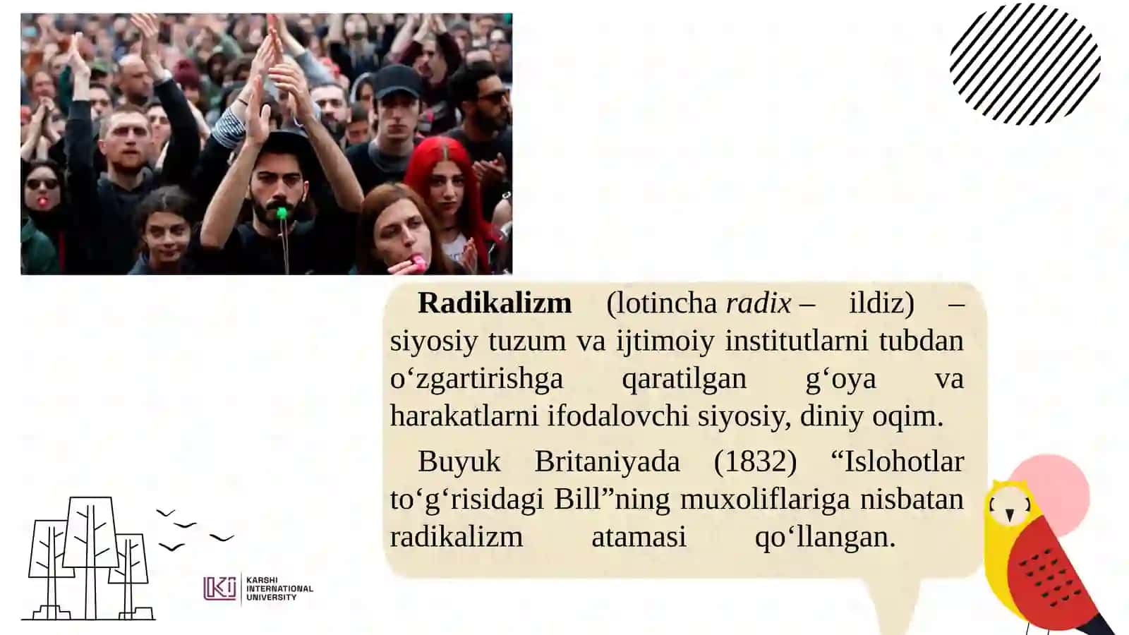 Diniyfundamentalizm, radikalizm va terrorizmning tarixi va yoʻnalishlari 4