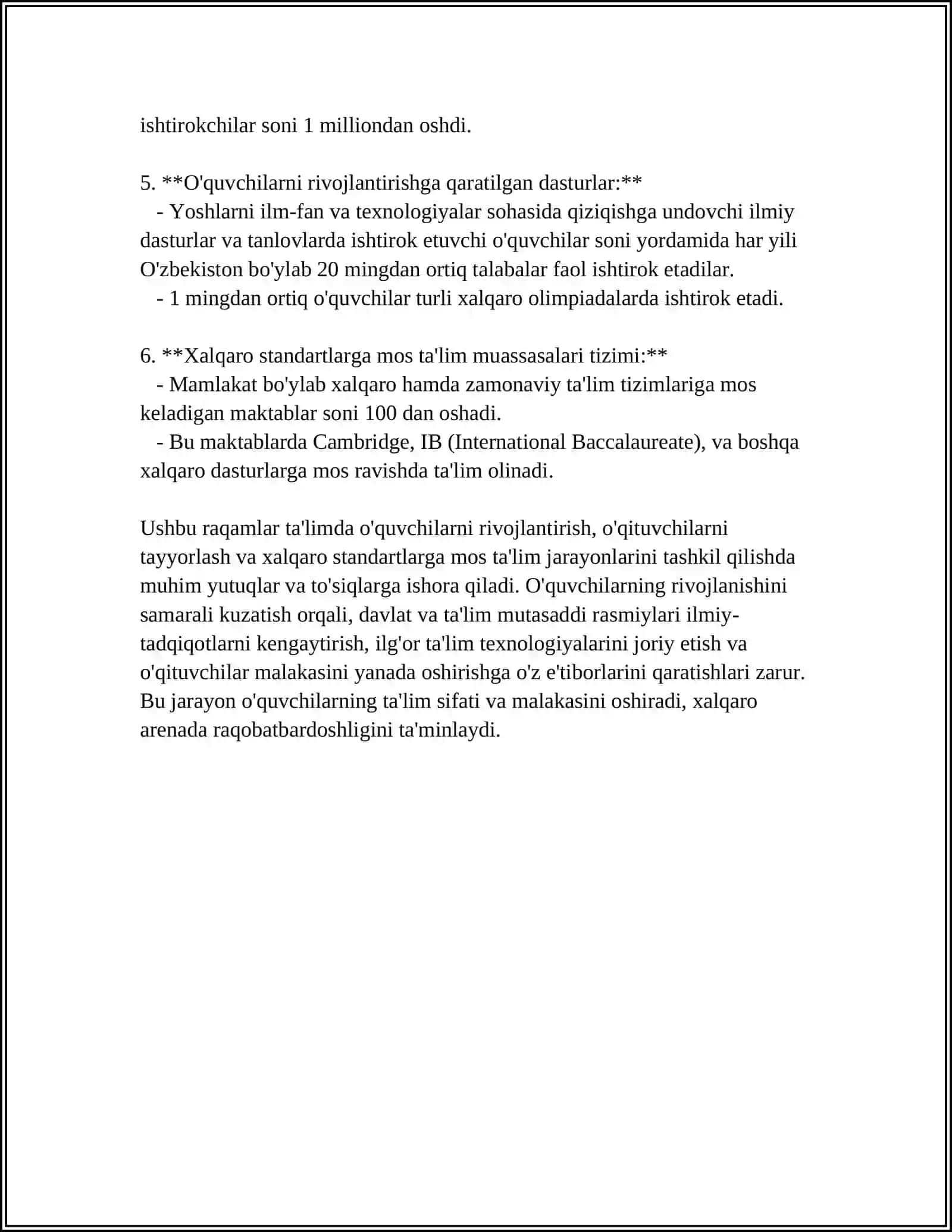MAKTABGACHA TA'LIMDA KUZATISH VA BAHOLASH 4