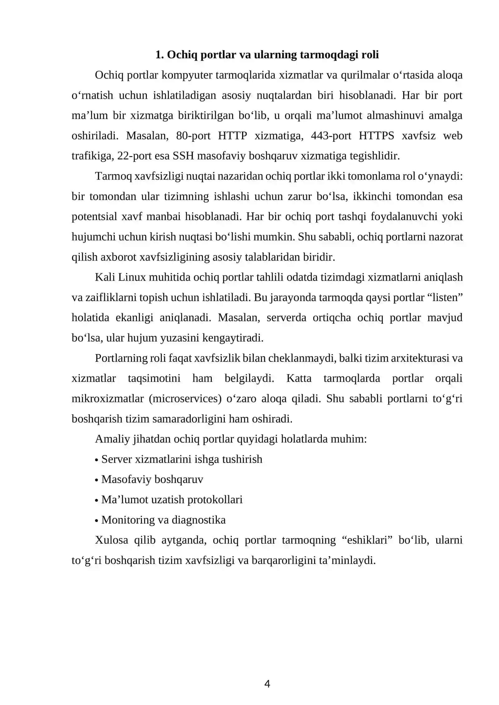Foydalanuvchi va guruhlar bilan ishlash 4