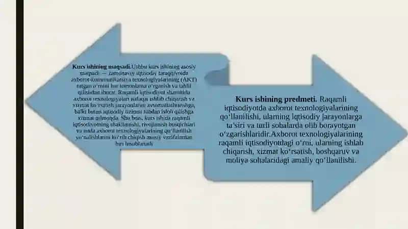 Raqamli iqtisodiyotda axborot texnologiyalarning o’rni va ahamiyati 4