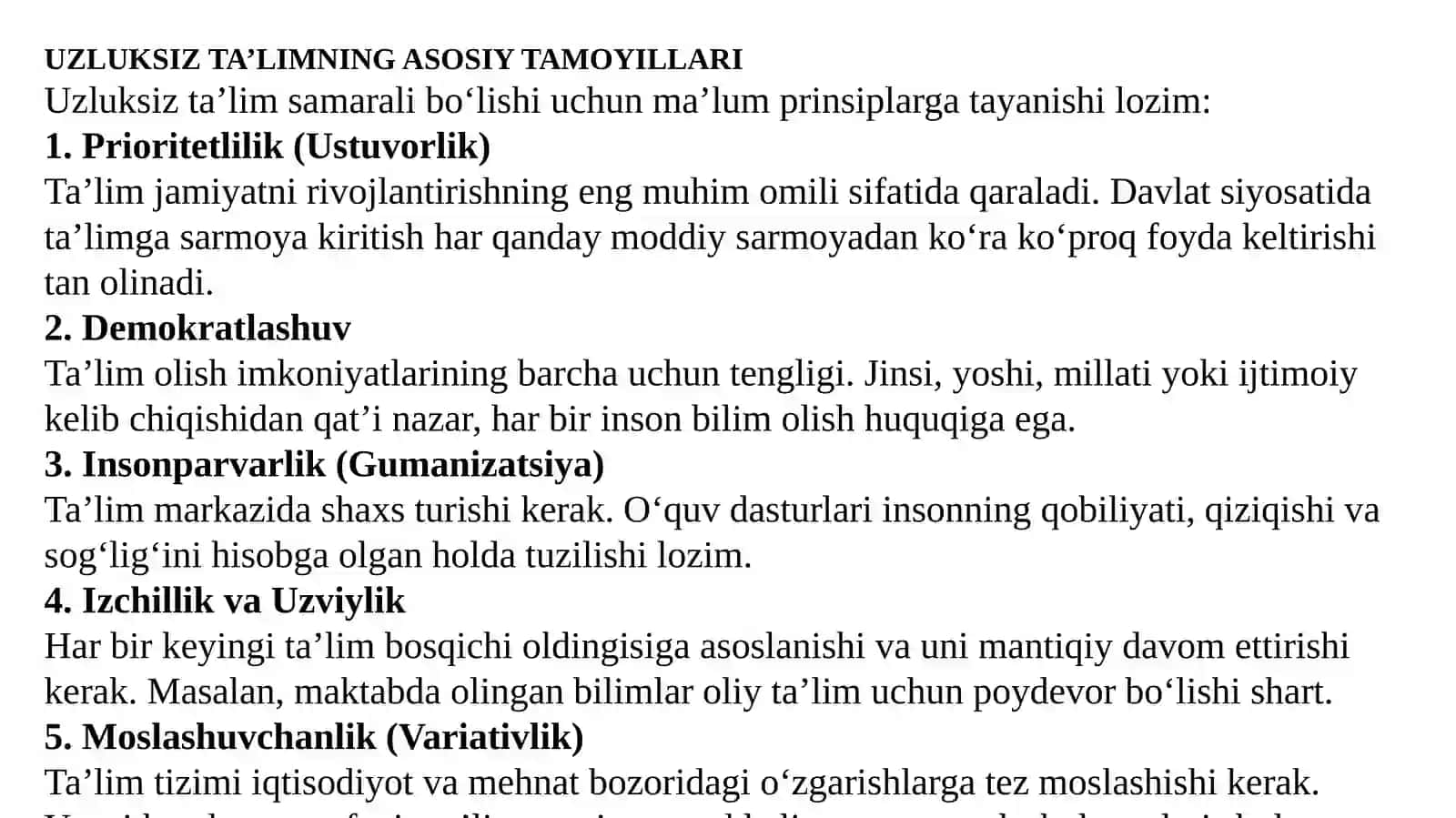 Uzluksiz ta'lim 4
