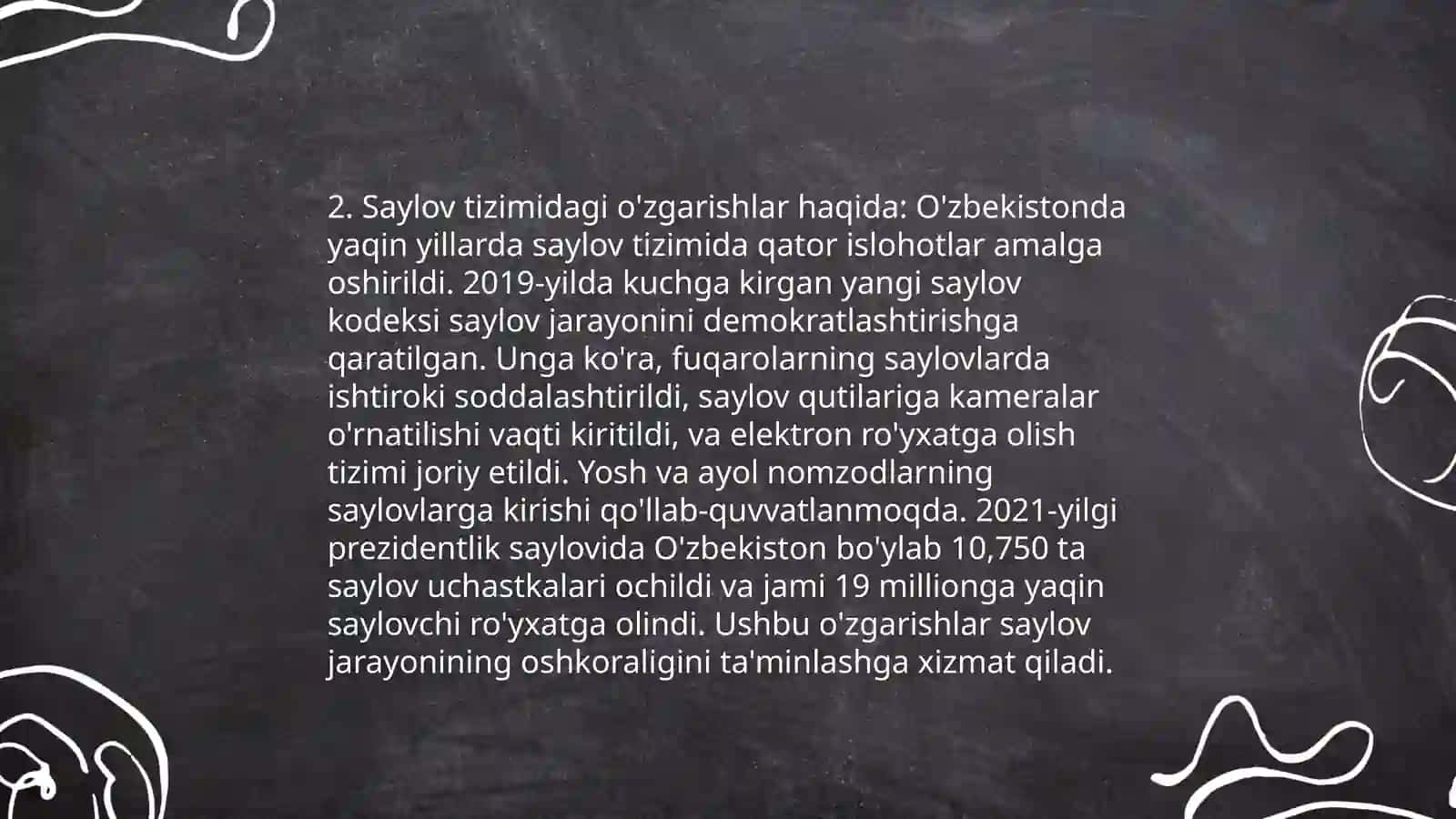 Ozbekistonda demokratikfuqorolik jamiyati asoslarining shakllanishi amalga oshirilgan siyosiy islohatlar 4