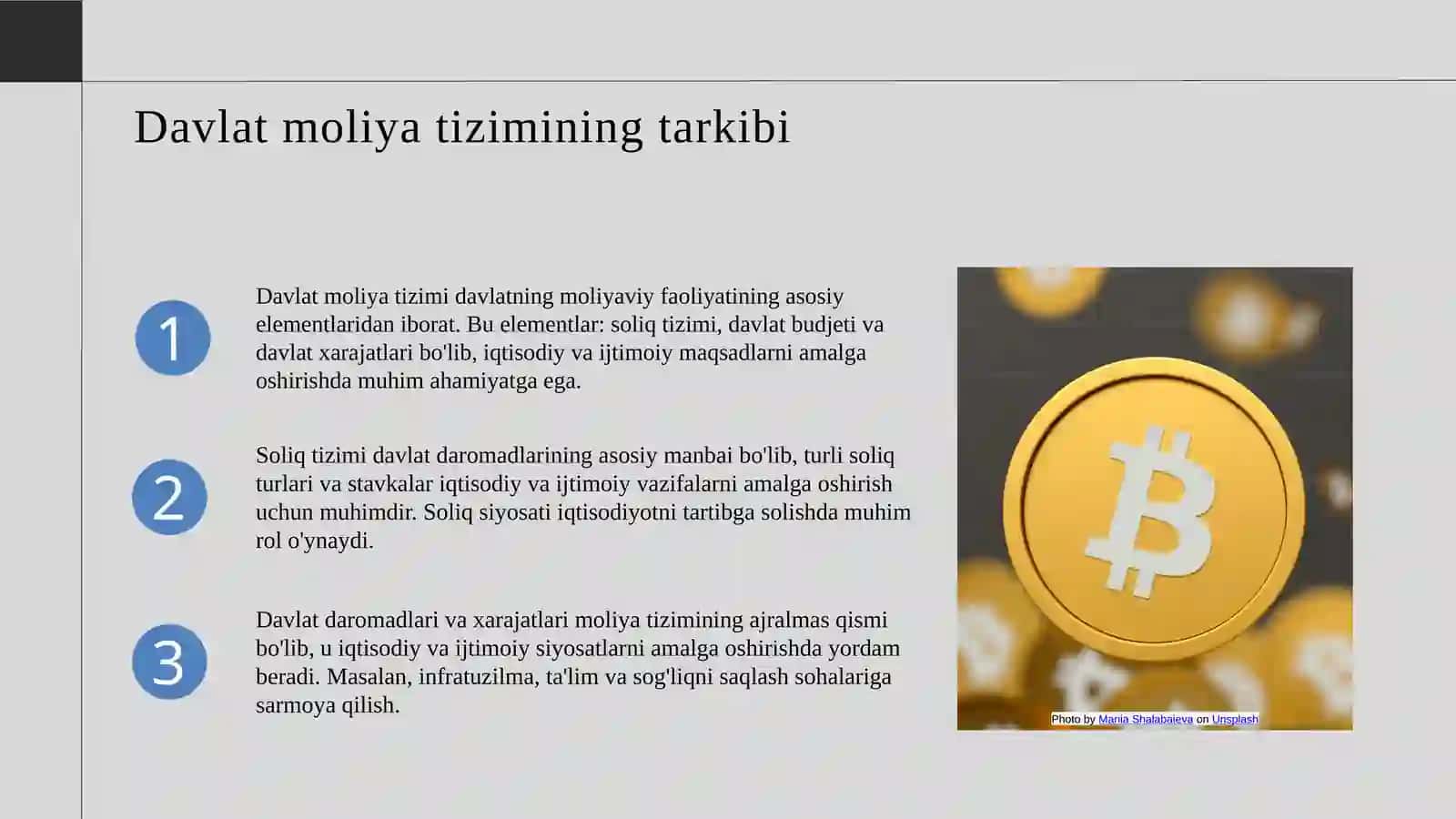 Davlat moliyaviy tizimi, uning tarkibi va tuzilishi 4