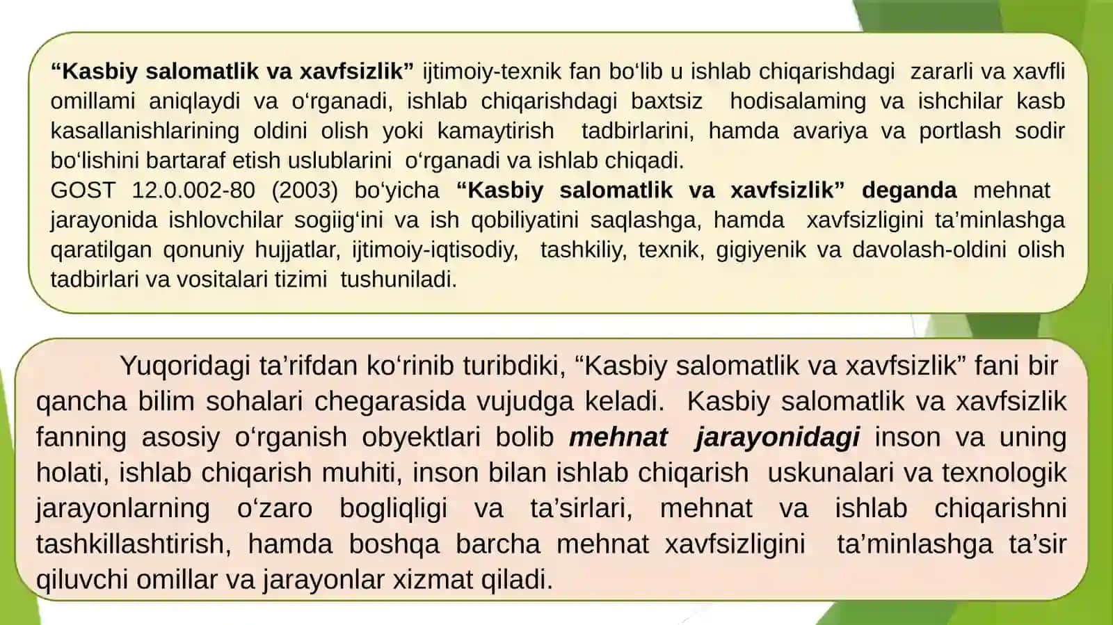 Kasbiy salomatlik va xavfsizlik-1 faniga kirish 4