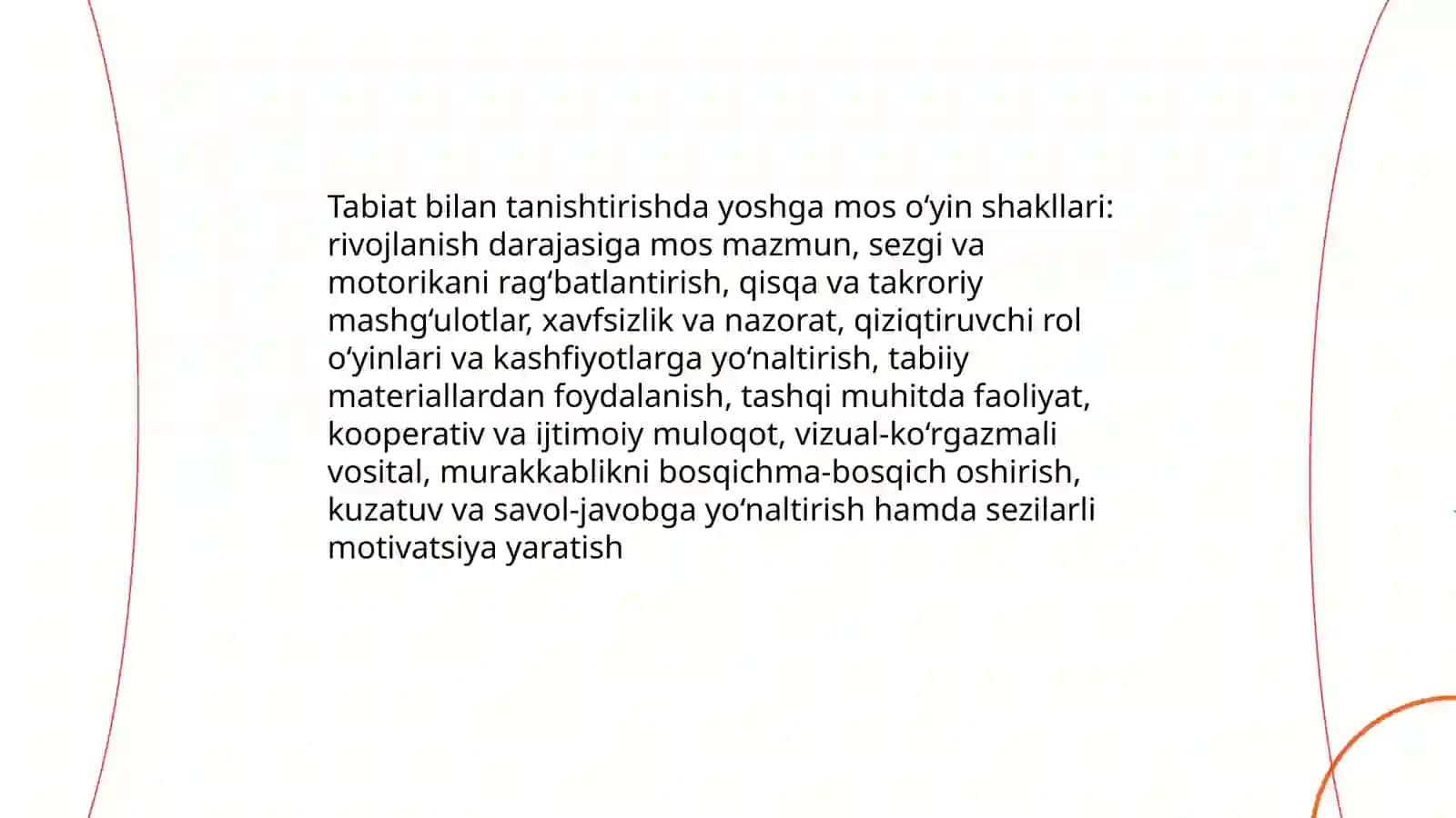 O‘yin texnologiyalarini qo‘llash orqali tabiat bilan tanishtrishning mohiyati 4