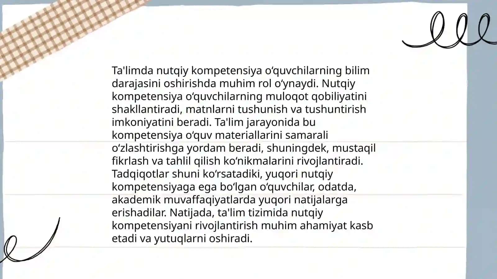 Nutqiy kompetensiyani rivojlantirishda badiiy asarlardan foydalanish 4