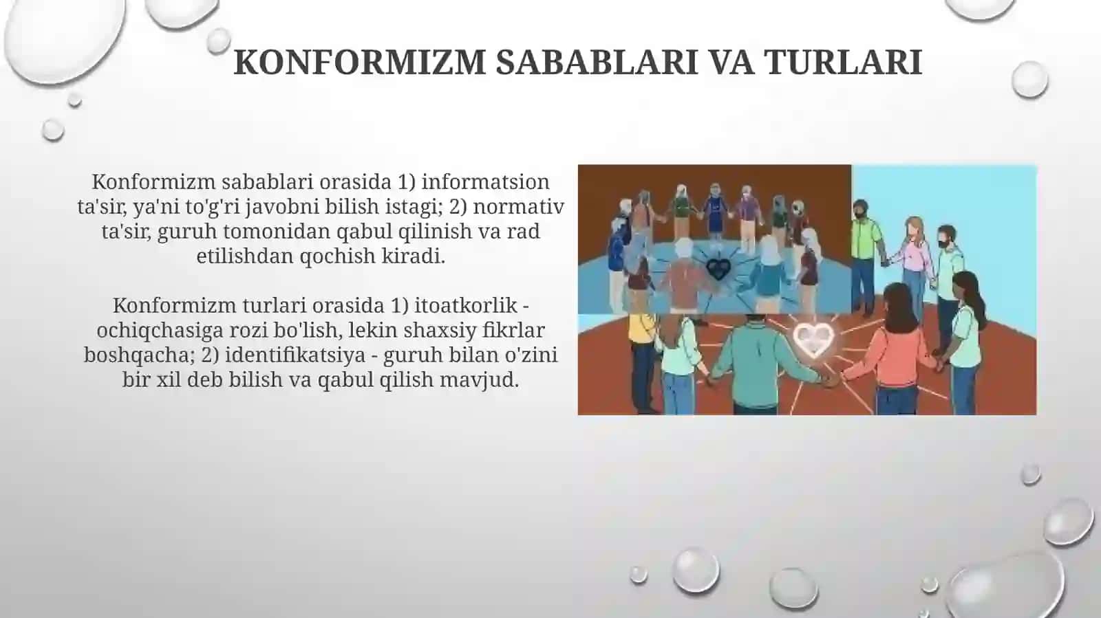 Konformizm va Ijtimoiy Moslashuv 4