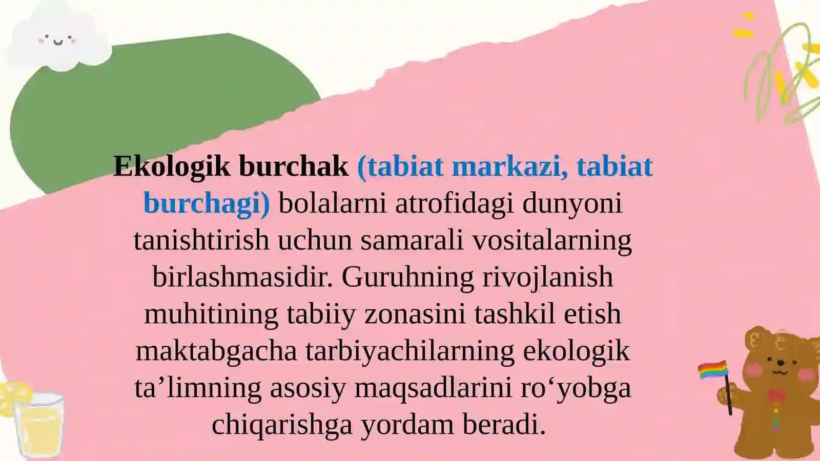 Maktabgacha ta’lim tashkilotlarida tabiat burchagini tashkil qilish 4