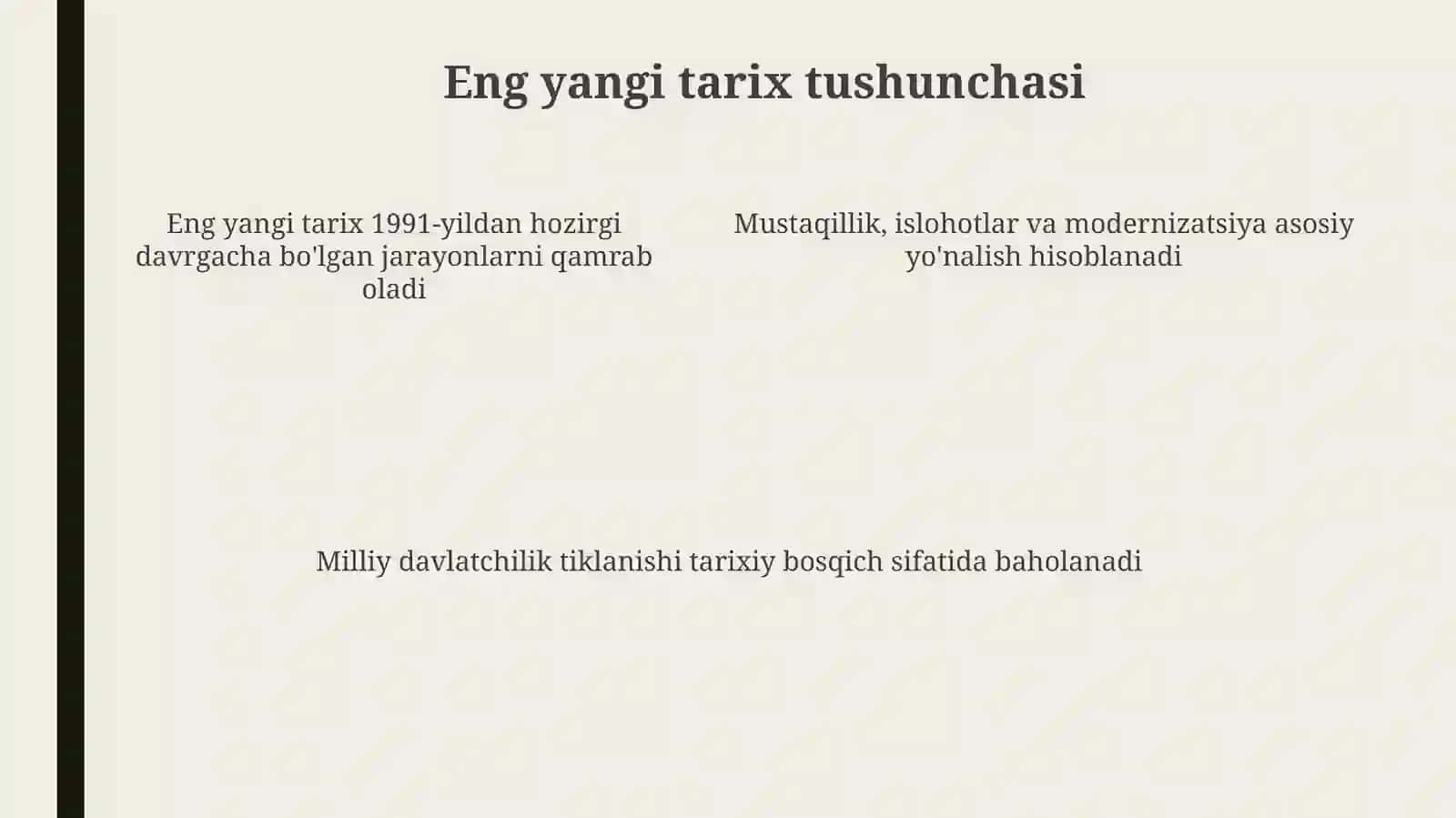 Eng yangi tarix tushunchasi 4