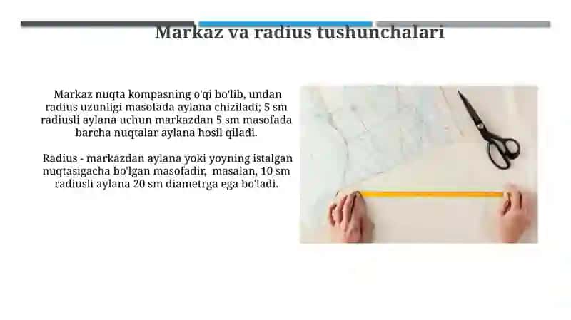 Kompas Yordamida Chizilgan Egrilgan Chiziqlar 4