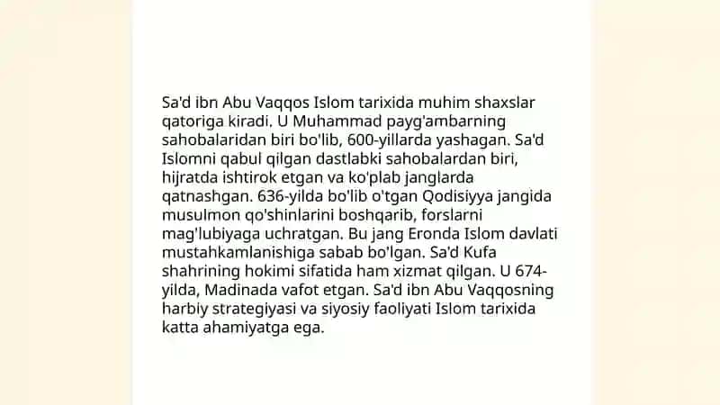 Men yashayotgan hududdagi muqaddas qadamjolar:Sa'd ibn Abu Vaqqos ziyoratgohi 4