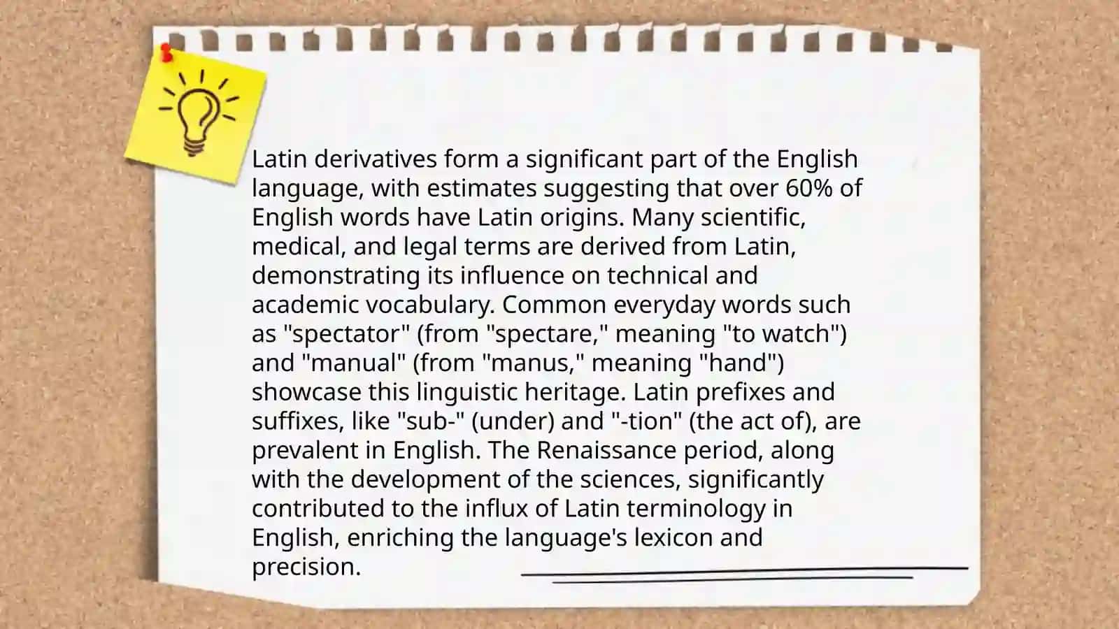 Etymological classification of the language vocabulary 4
