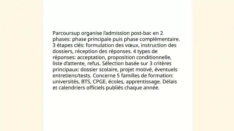Les études et l'orientation professionnelle 4