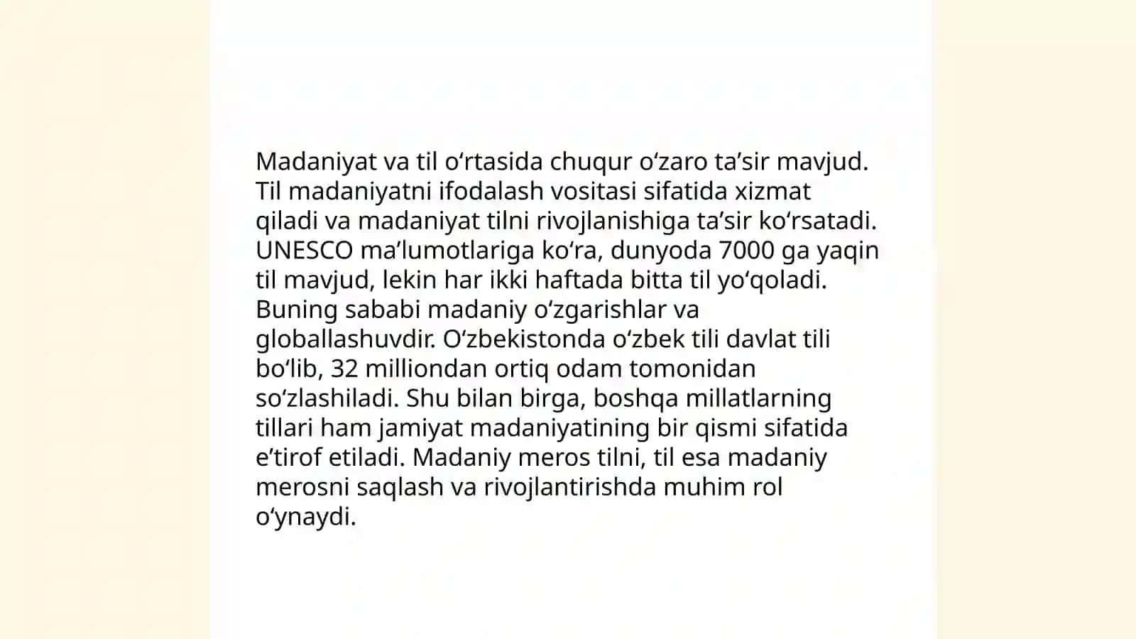 Madaniy qadriyatlar va ularning so'zlashuvda Ifodalanishi 4