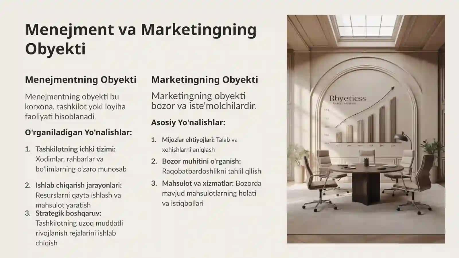 Menejment va Marketing: Zamonaviy Iqtisodiyotning Asoslari 4