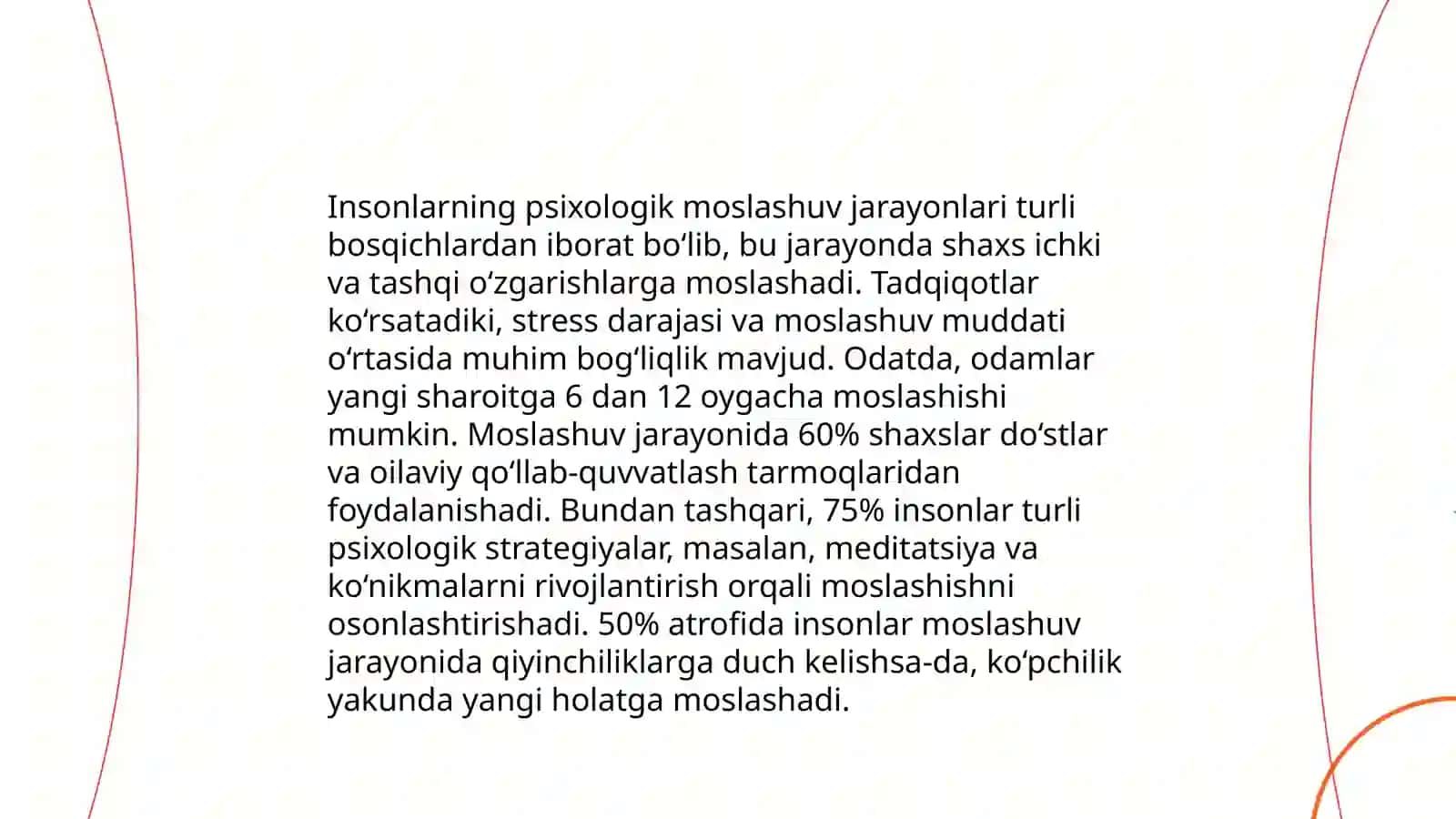 Insonlarni individual xususiyatlari orgazm rezervlari va adaptatsiya 4