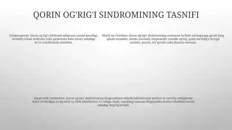 Qorindagi OgʻRiq Sindromi Va Uning Diagnostikasi 4