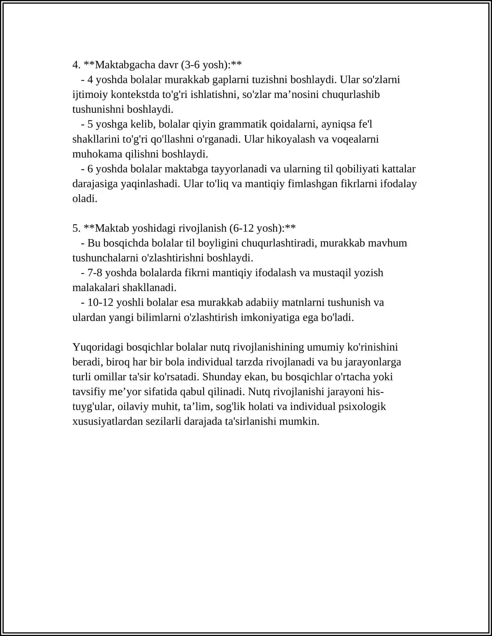 BOLALARDA NUTQNING RIVOJLANISHI 4