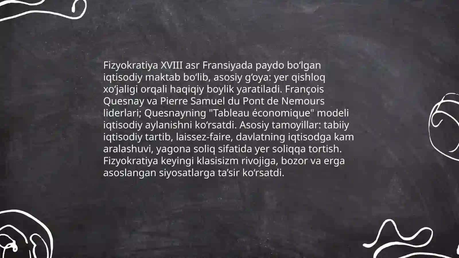 G'arbiy Yevropadagi iqtisodiy g'oyalar 4