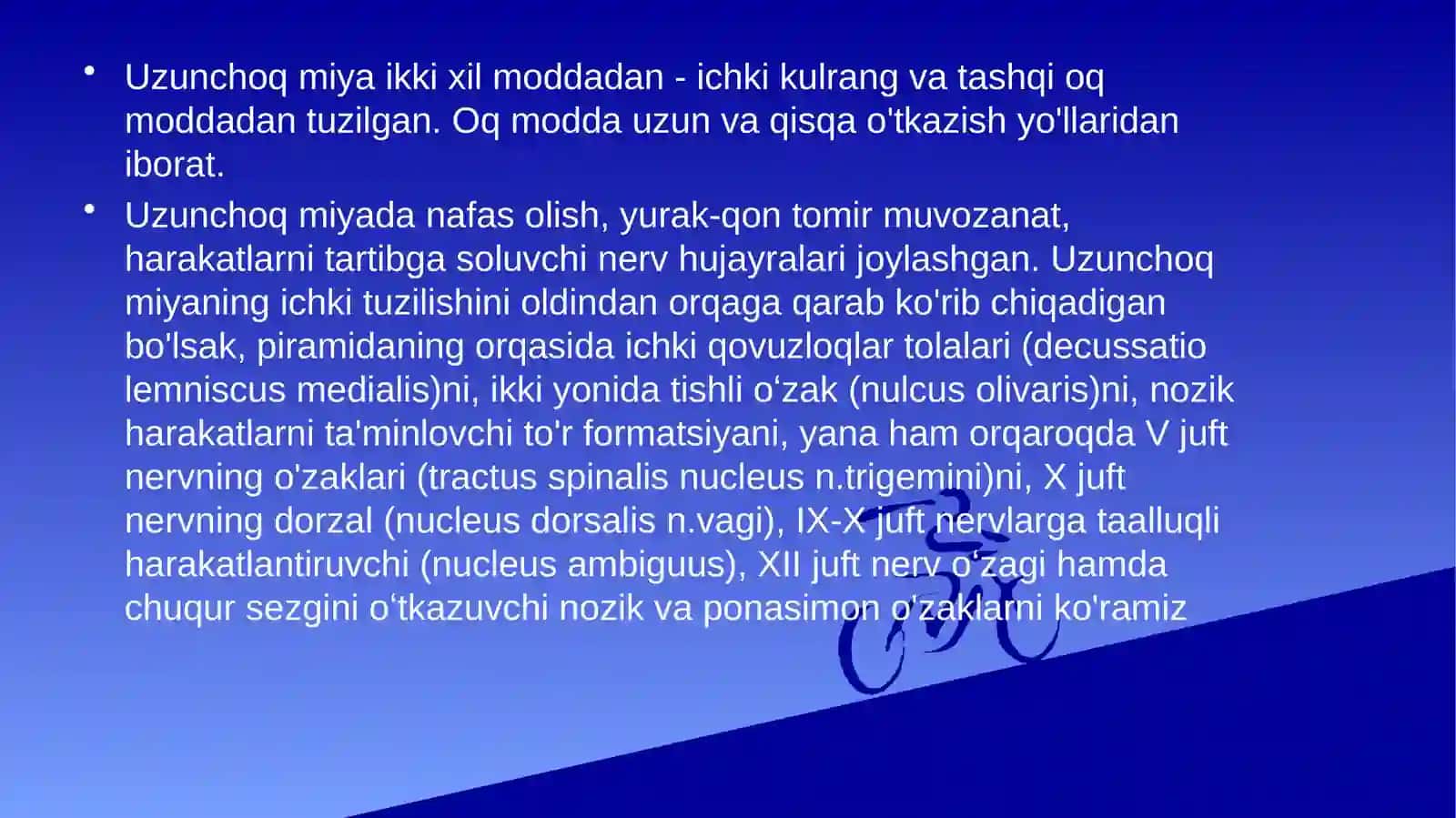bosh miya turli boʻlimlarining faoliyatini oʻrganish prezintatsiya 4