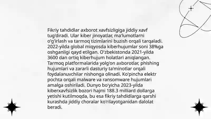 IJTIMOIY TARMOQLARDA AXBOROT XURUJLARI VA TAHDIDLAR 4