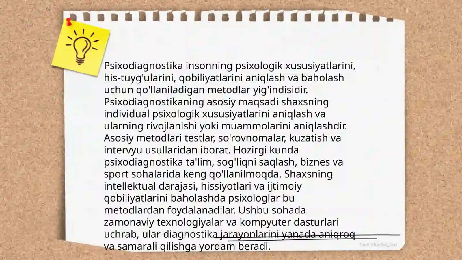 Psixodiagnostika Metodlari Klassifikatsiyasi va Psixologik Testlashtirish Shakllari 4