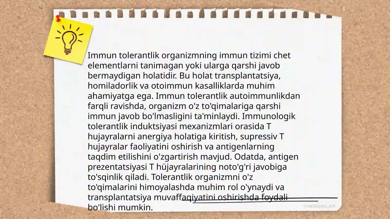 Immunologik tolerantlik nuqsonlari. Autoimmun xastaliklari 4