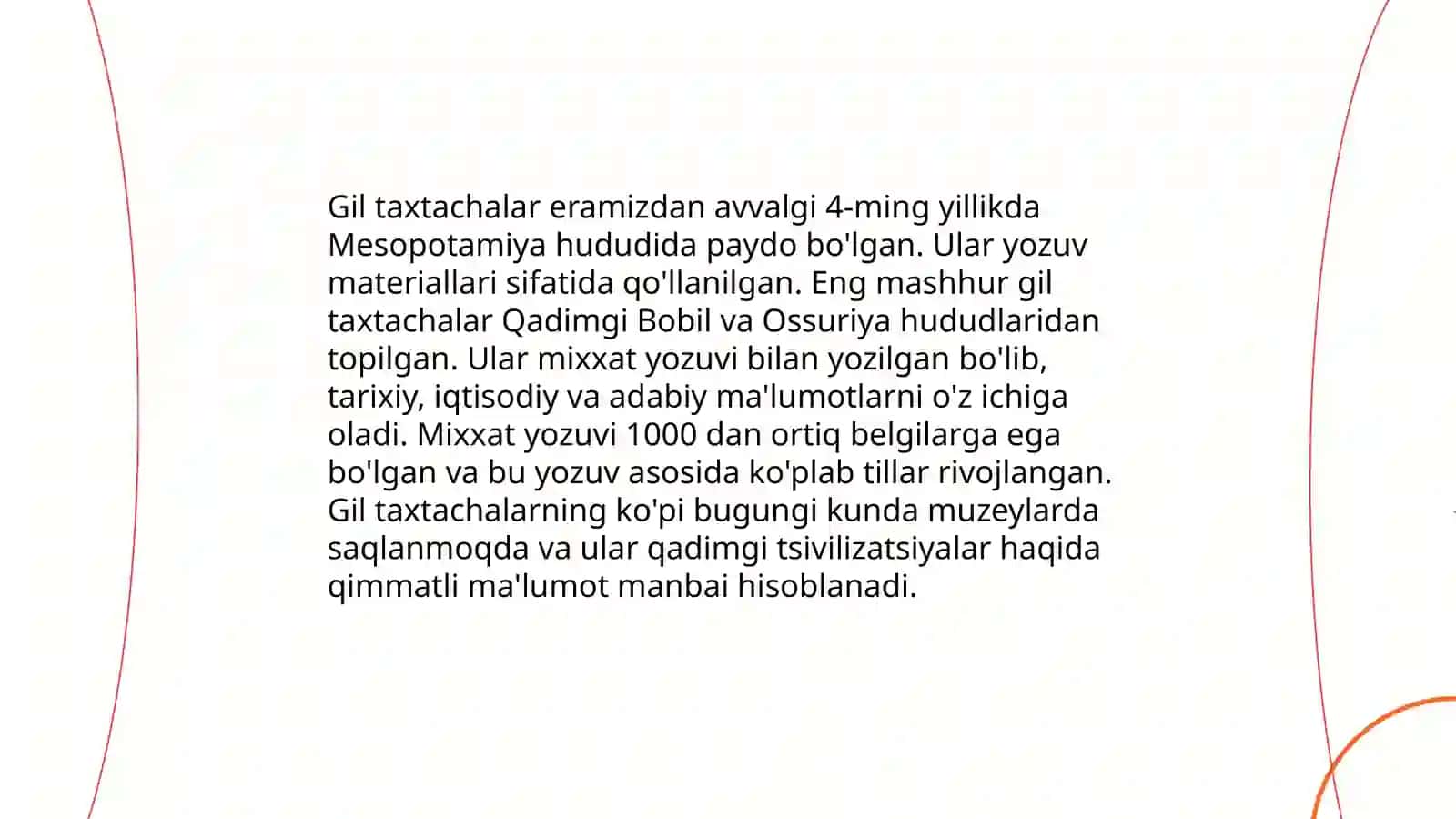 Qadimgi Mesopotamiya yazma malumotlari 4