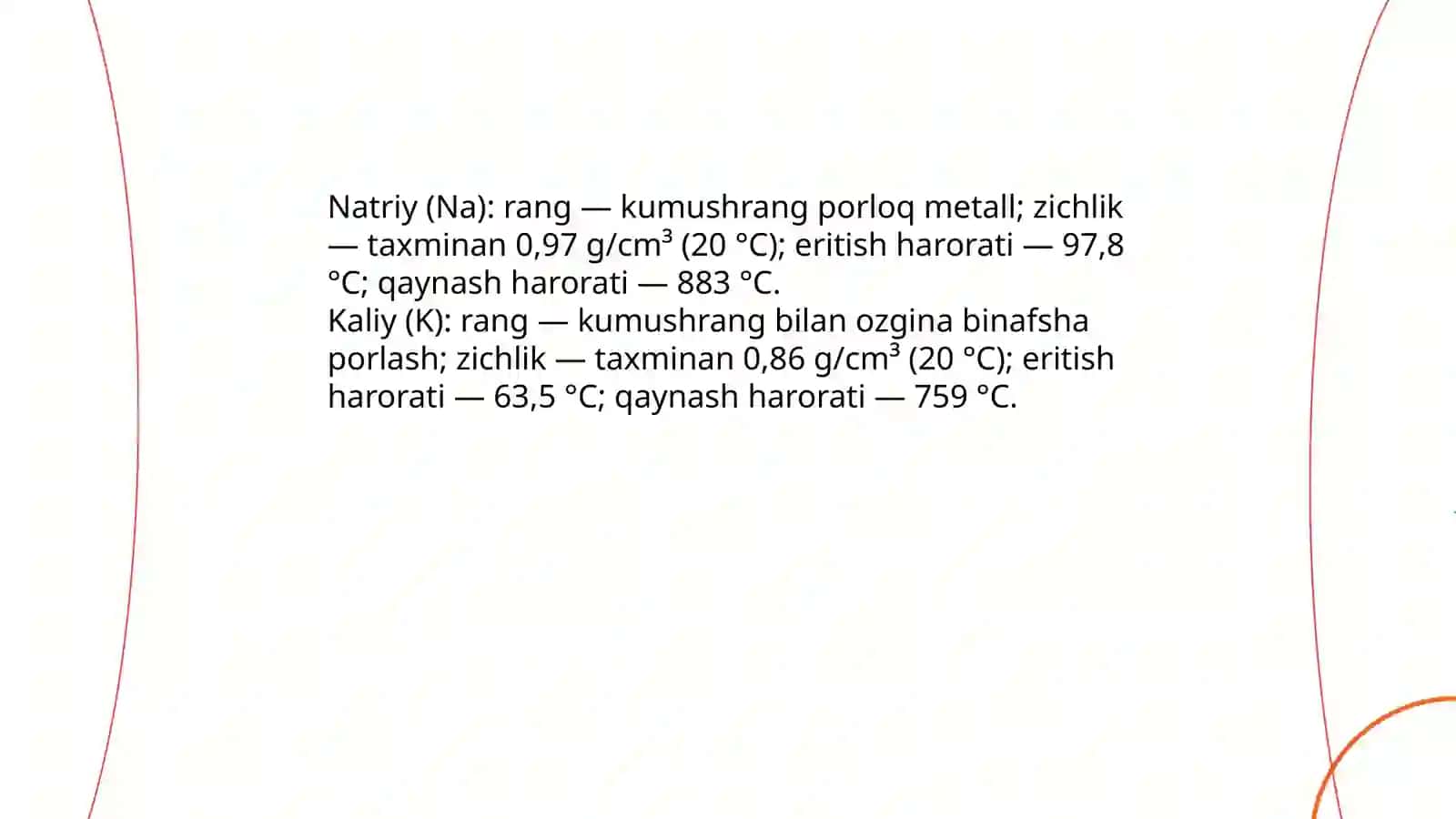Natriy va kaliyning xossalari va eng muhim birikmalari 4