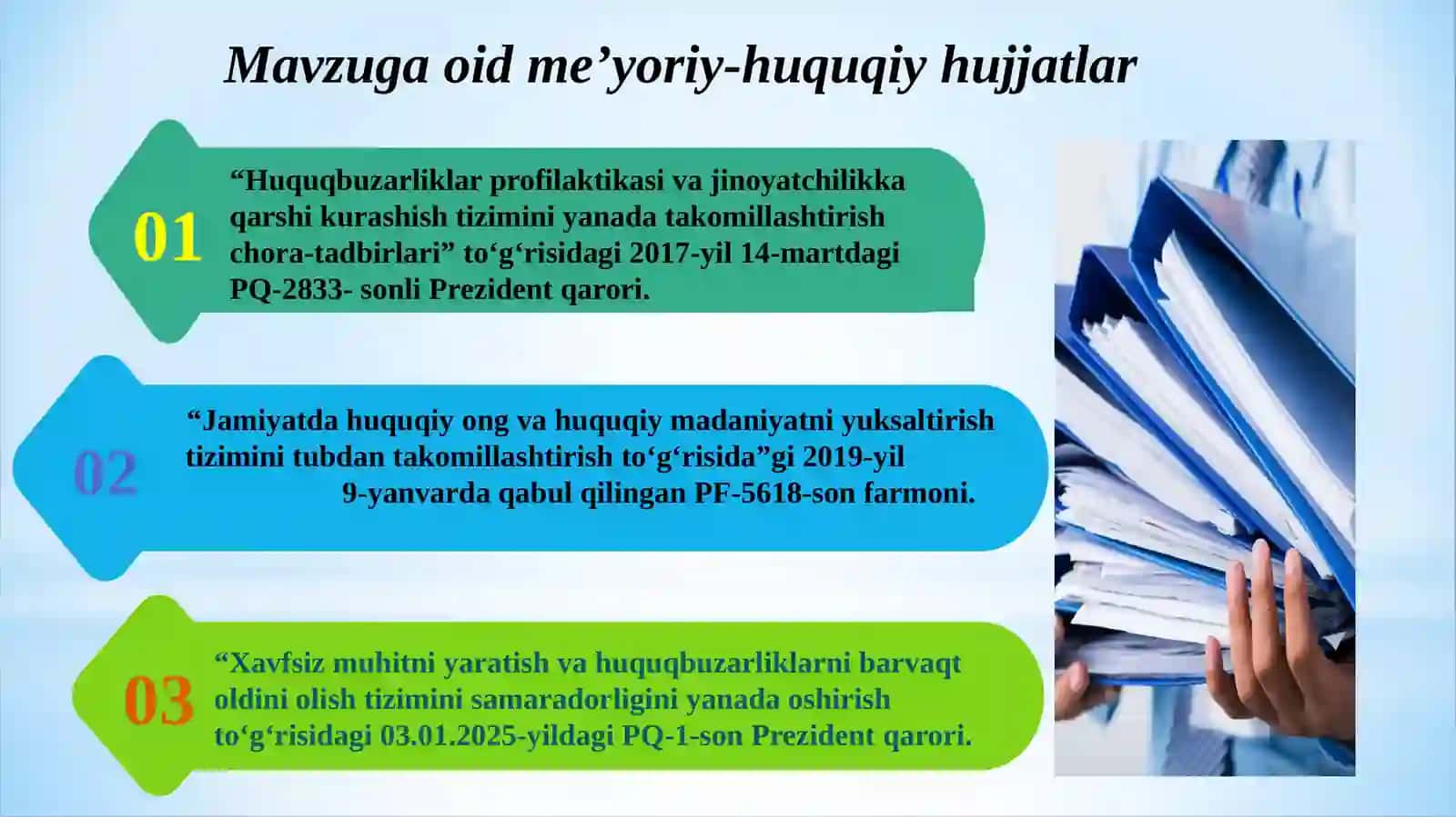 Maktabda o‘quvchilar o‘rtasida huquqbuzarlikni oldini olish 4