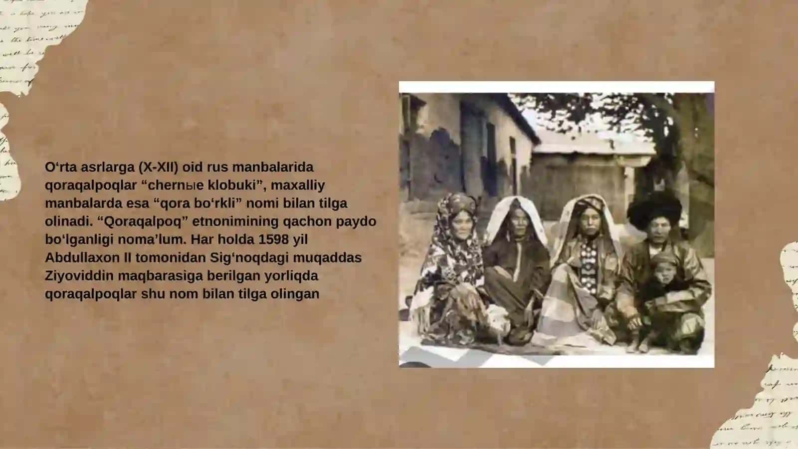 Qoraqalpoqlarda XIX asr oxiri XX asr boshlarida ijtimoiy iqtisodiy va siyosiy hayot 4