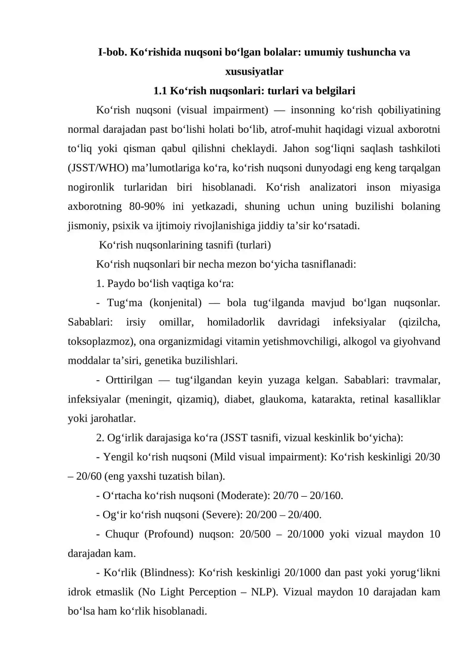 Ko‘rishida nuqsoni bo‘lgan bolalari ta'limida pedagogik tiflotexnika vositalarining ahamiyati 4