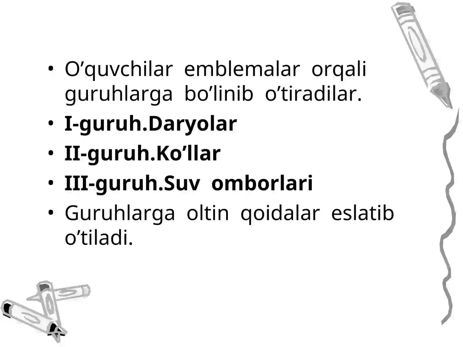 O’zbekiston geografik o’lkalari 4
