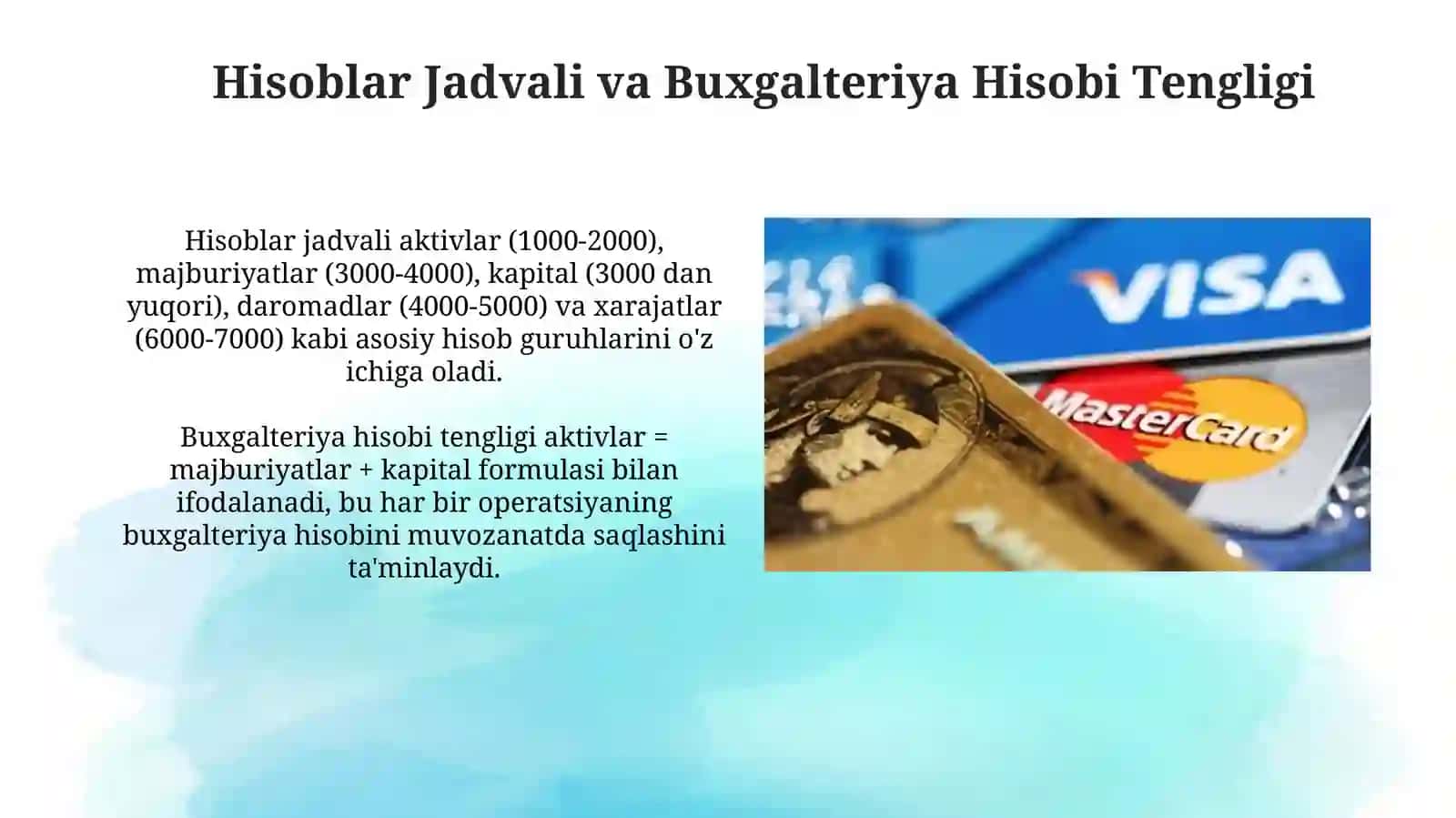 Debit va Kredit Asoslari 4