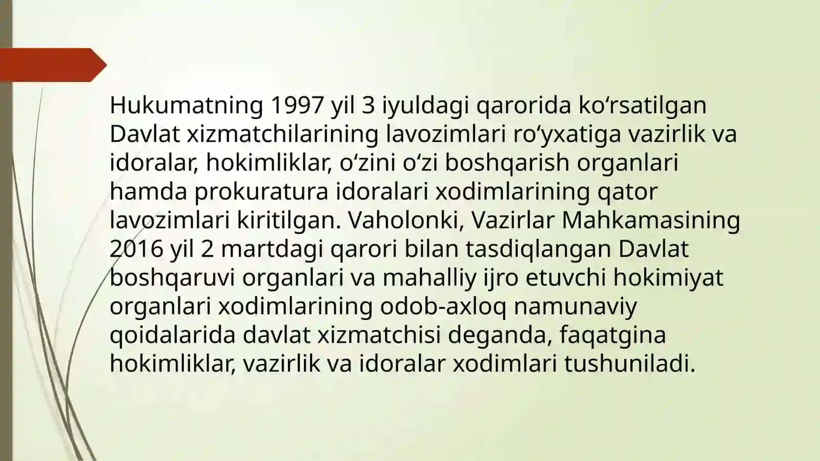 Mustaqillik yillarida davlat boshqaruvi tizimida amalga oshirilgan islohotlar 4